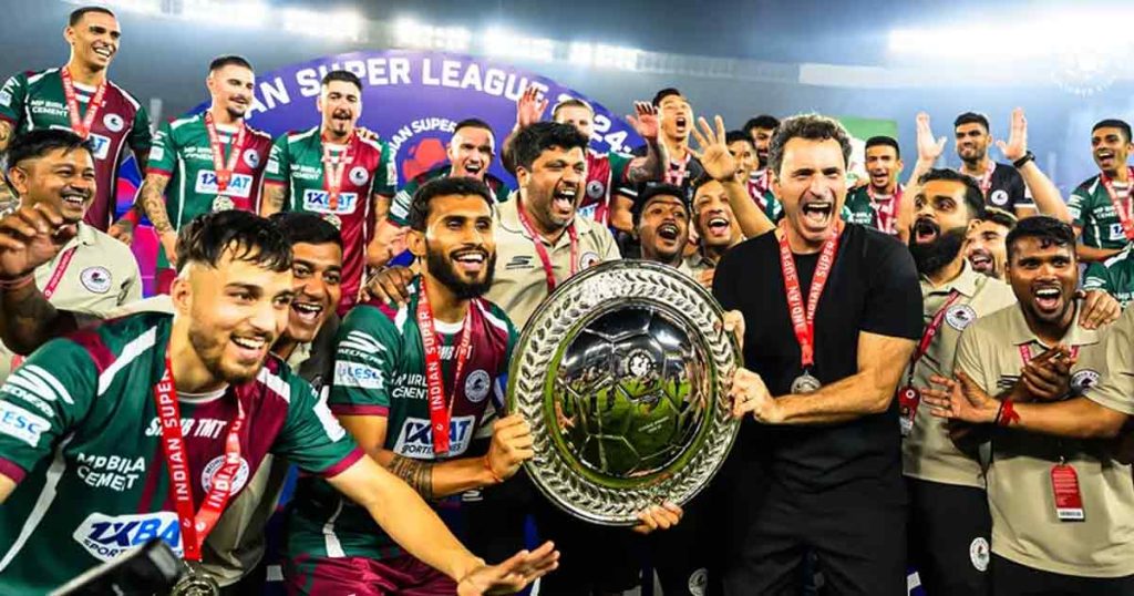 Mohun Bagan: মেসির আদলে শিল্ড জয় উদযাপন বাগান অধিনায়কের, ভাইরাল ভিডিও