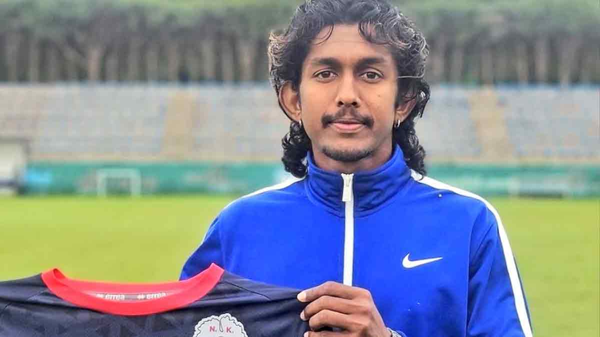 Kalidas Naji Indian footballer signs Bosnian club NK Međugorje
